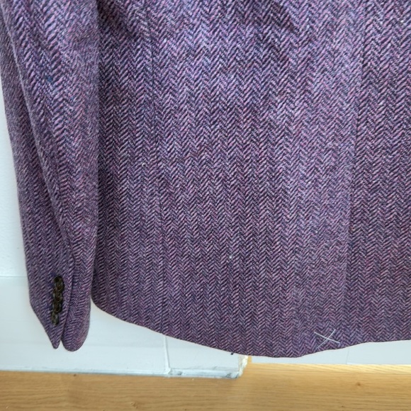 J.Crew Parke Blazer - Purple Herringbone - Picture 6 of 7